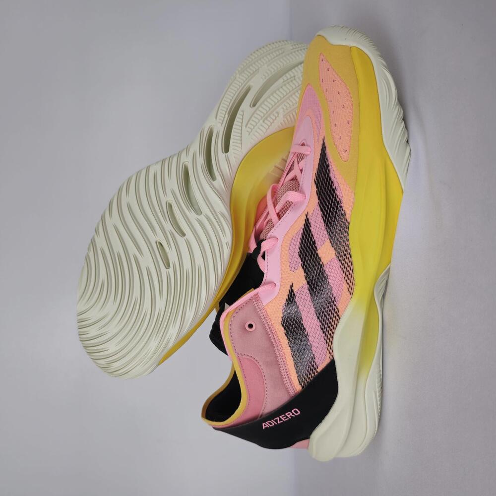 Adizero Select 2.0 Running Shoes - Pink/Yellow Size 17